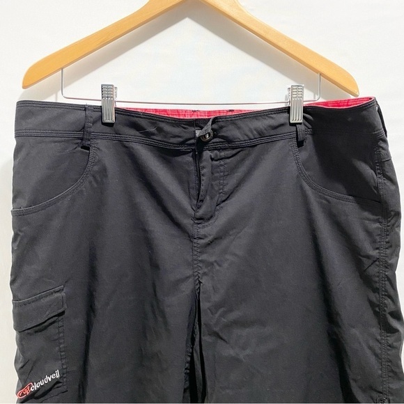 Cloudveil athletic Gorpcore hiking grey/ pink accent shorts women’s 2XL - Picture 3 of 14